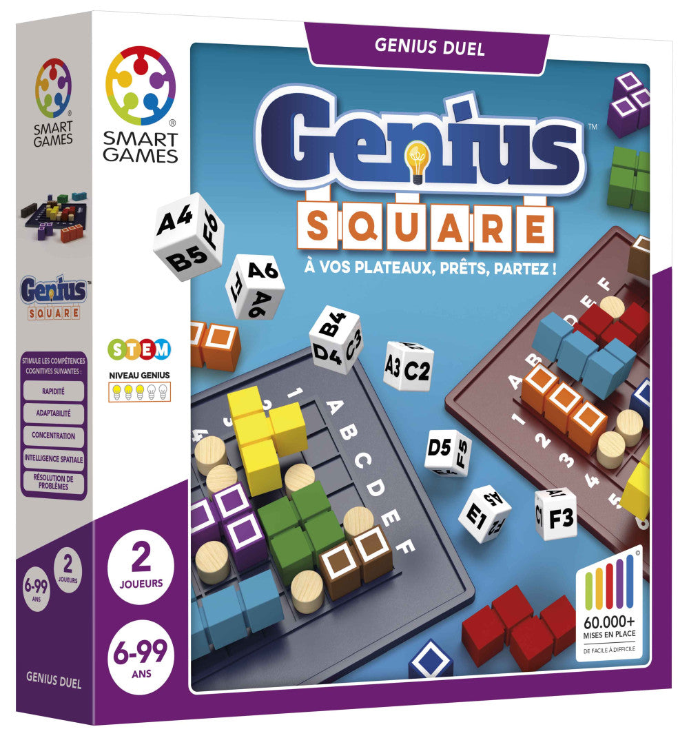Smart Games Genius Square (Magyar játékszabállyal)