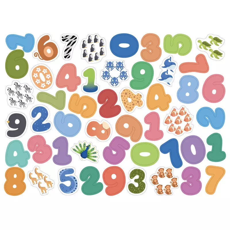 Mágneses készségfejlesztő doboz, Számok