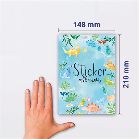 Matricagyűjtő album, A5, AVERY ZWECKFORM, dinoszaurusz