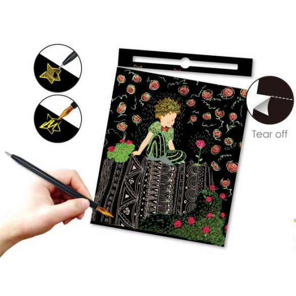 A kis herceg karckép könyv A4 méretű