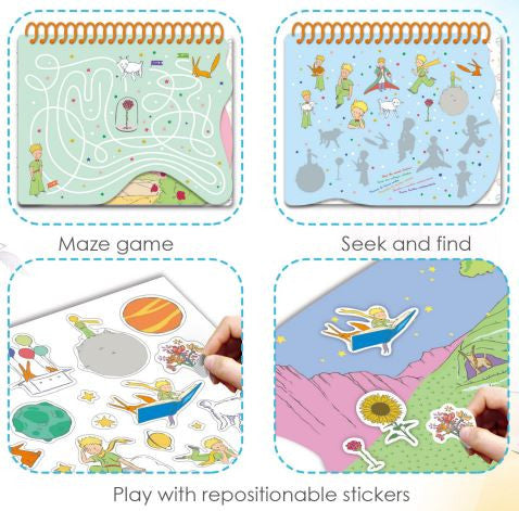 A kis herceg mágikus vízzel festő könyv