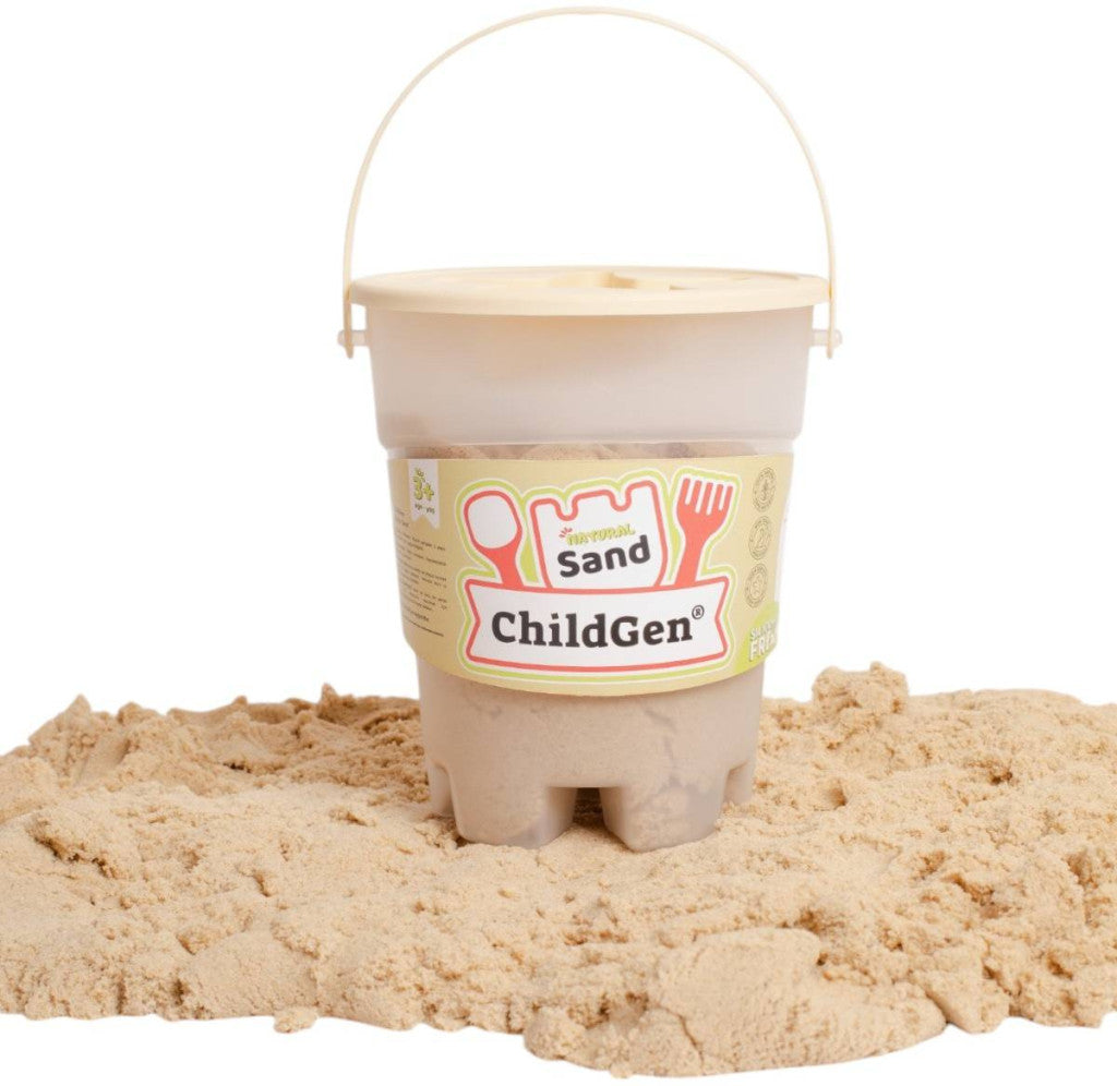 ChildGen kinetikus homokgyurma vödörben 500 gr (választható szín)