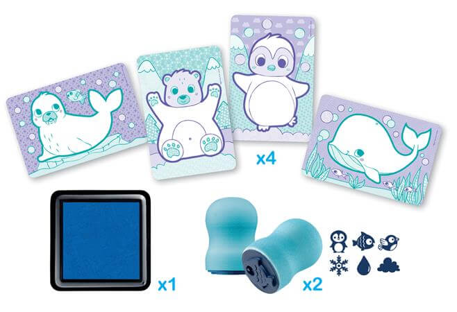 Kreatív készségfejlesztő készlet, MAPED CREATIV, nyomdavilág