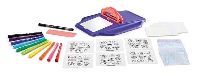Tetoválás- és matricakészítő készlet 2 az 1-ben, MAPED CREATIV "Tattoos & Stickers"