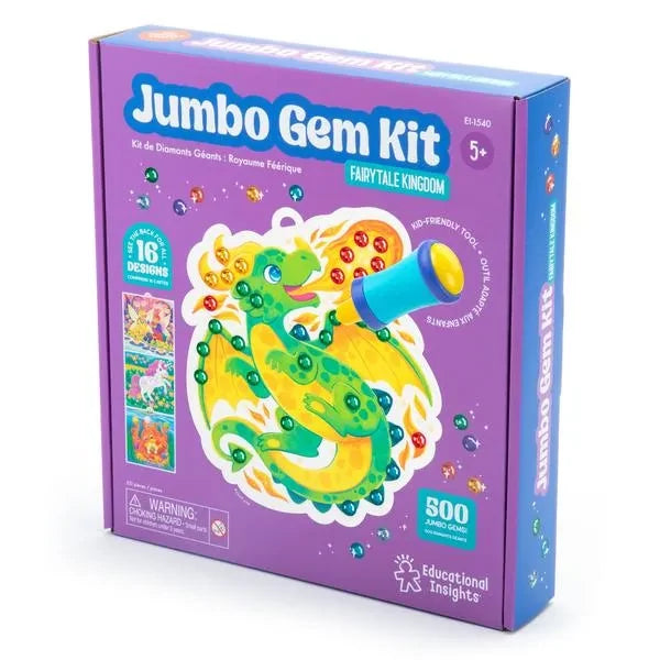 Jumbo Gem Kit Mesebirodalom - gyémántszemes kirakó