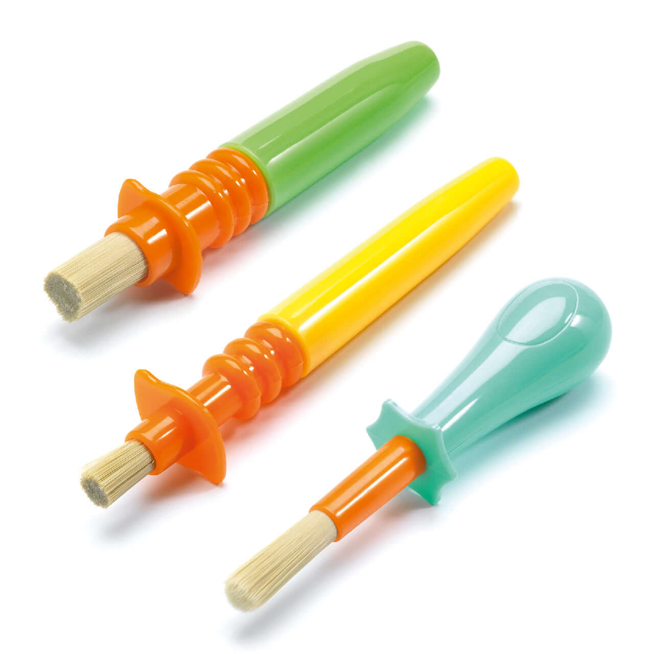 Marok ecset készlet - 3 féle ügyes ecset gyerekeknek
