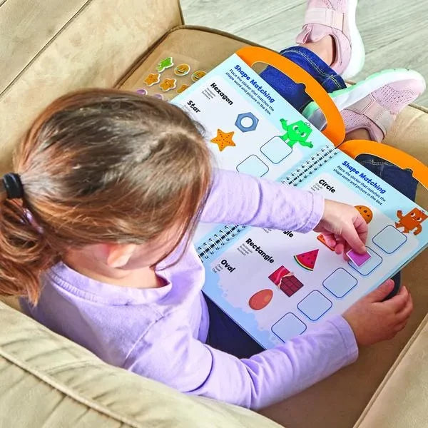Smart Stickers Numbers, Shapes, Colours - újragasztható matricás foglalkoztató