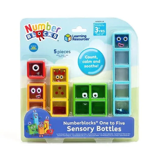 Numberblocks - One to Five Sensory Tubes