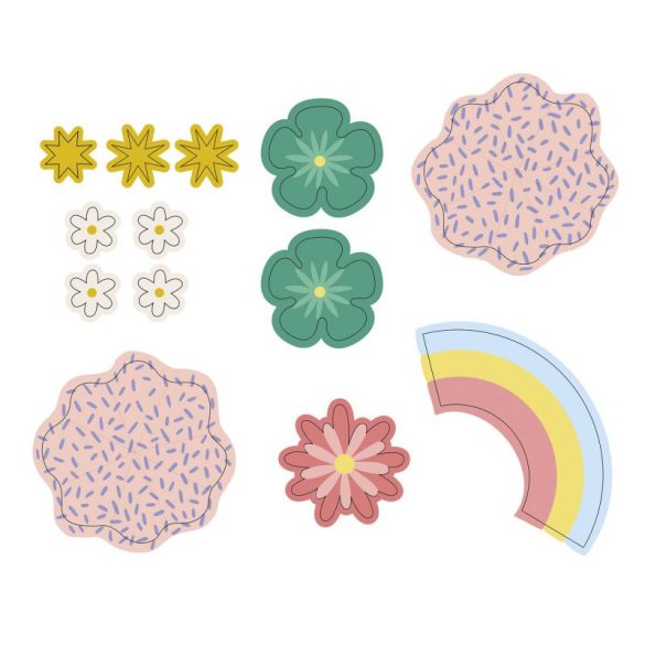 Unikornis hajráf készítő készlet