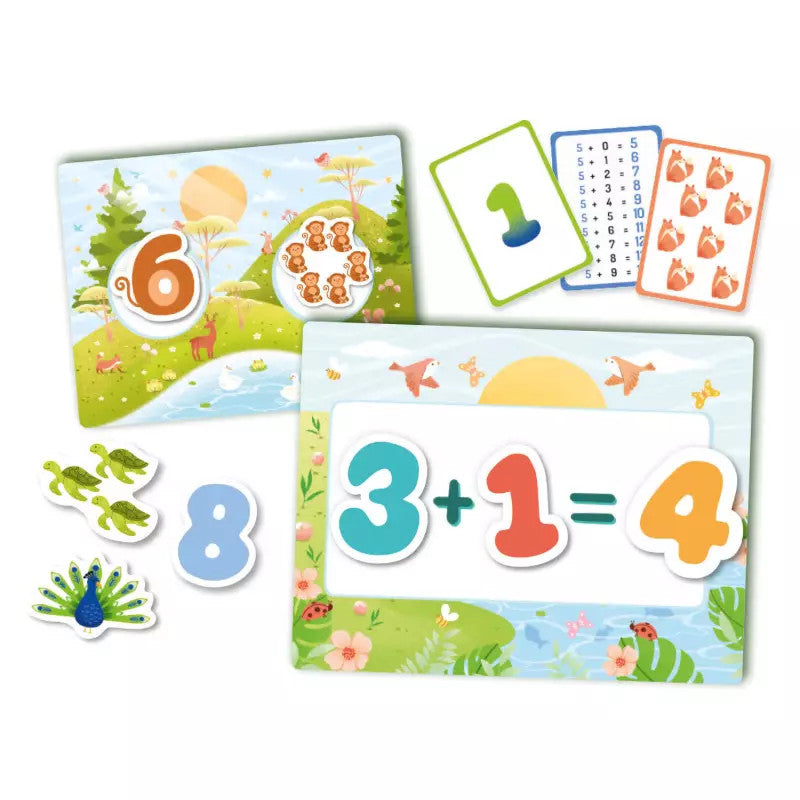 Mágneses készségfejlesztő doboz, Számok