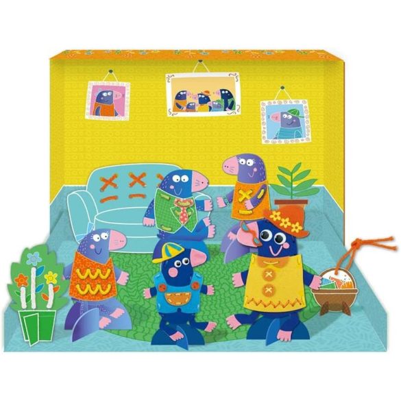 Első varrós dobozom - A vakond család