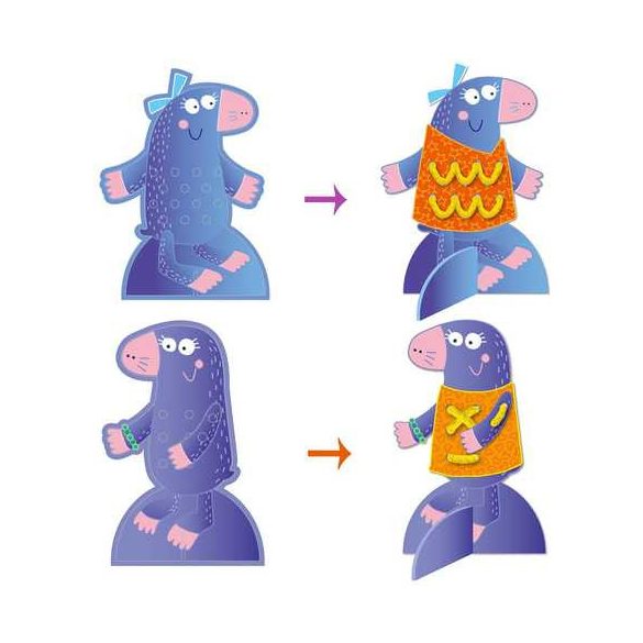 Első varrós dobozom - A vakond család