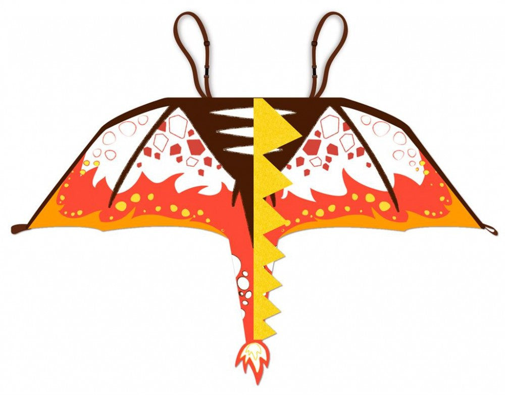 Dinoszaurusz jelmez készítő és színező készlet