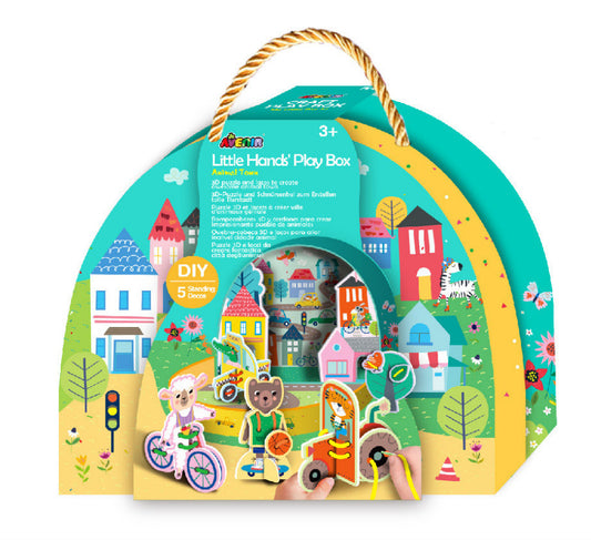 Kreatív játékdoboz, Az állatok városa