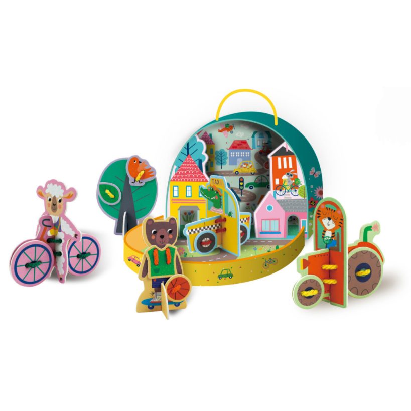 Kreatív játékdoboz, Az állatok városa
