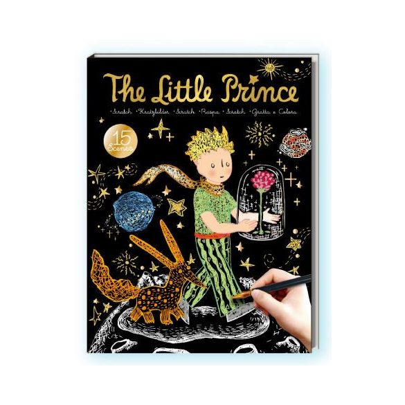 A kis herceg karckép könyv A4 méretű