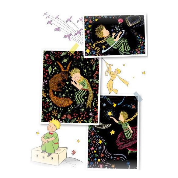 A kis herceg karckép könyv A4 méretű