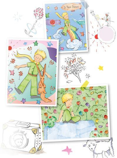 A kis herceg színező vízfestékkel kreatív készlet