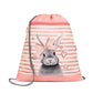 Tornazsák, BELMIL "Little Bunnies", rózsaszín, nyuszi