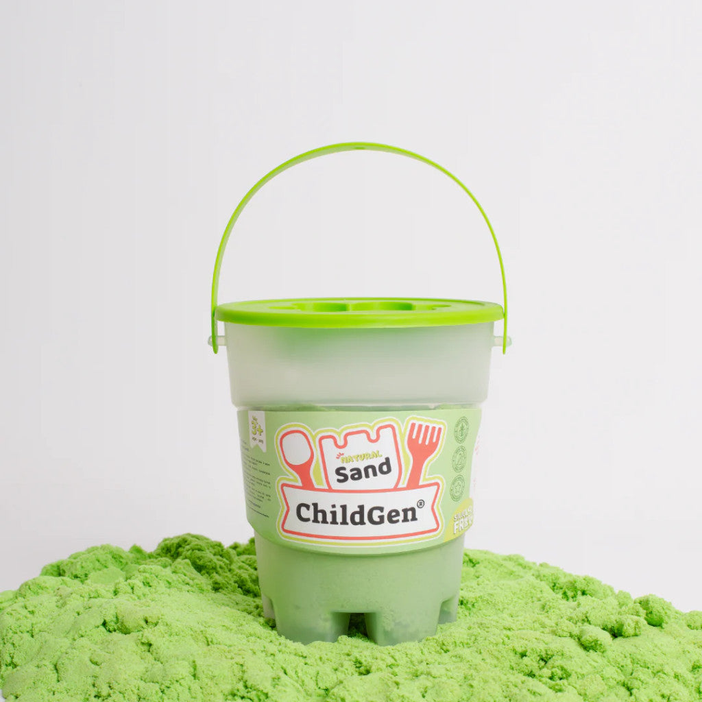 ChildGen kinetikus homokgyurma vödörben 500 gr (választható szín)