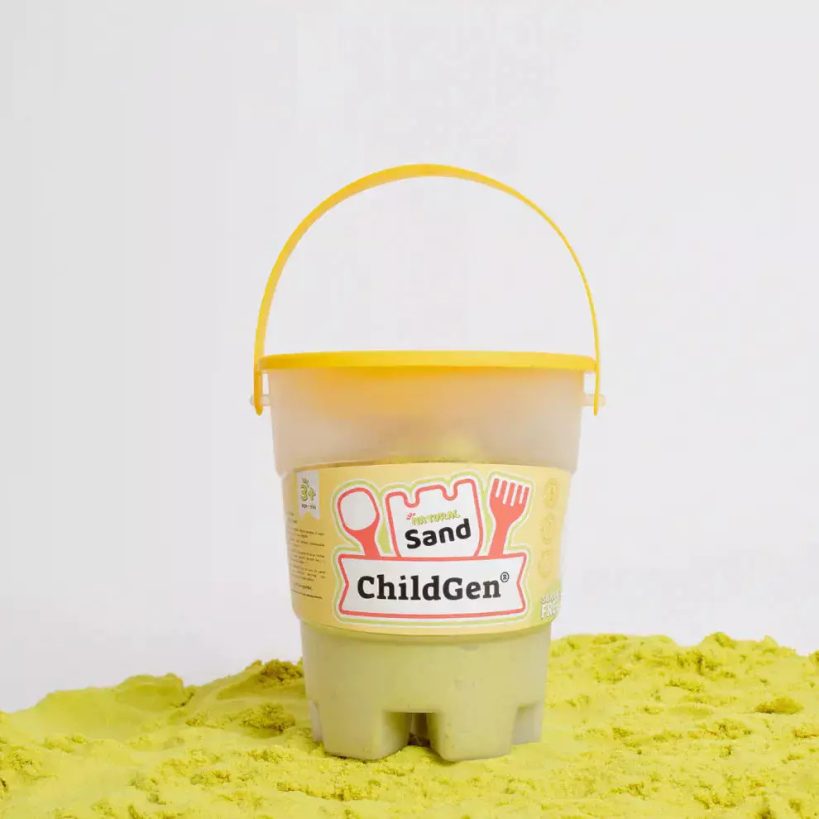 ChildGen kinetikus homokgyurma vödörben 500 gr (választható szín)