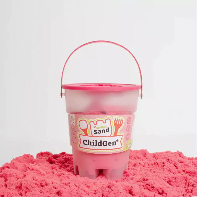 ChildGen kinetikus homokgyurma vödörben 500 gr (választható szín)