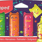 Szövegkiemelő készlet, 1-5 mm, MAPED "Pixel Party Mini", 4 különböző szín