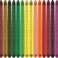 Színes ceruza készlet, háromszögletű, MAPED "Color`Peps INFINITY", 24 különböző szín
