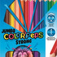 Színes ceruza készlet, háromszögletű, MAPED "Jumbo Color`Peps Strong", 12 különböző szín