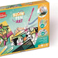 Fújós filctoll készlet, "Blow pen Art", csíkozás