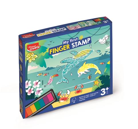 Ujjlenyomat nyomda, MAPED CREATIV "Early Age My First Finger Stamp"