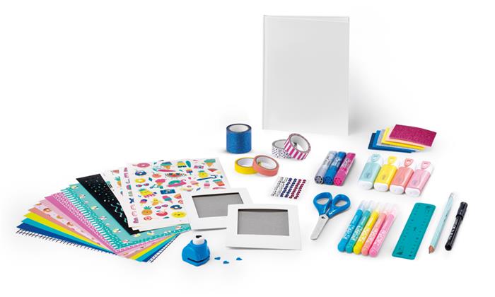 Kreatív scrapbooking készlet, 50 darabos, MAPED CREATIV