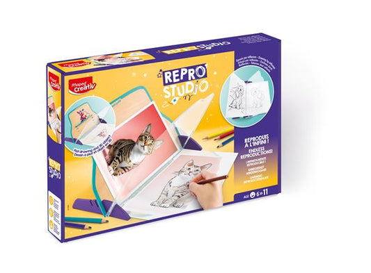 Kreatív rajzkészlet, tükörkép technika, MAPED CREATIV