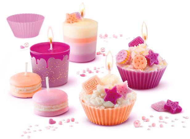 Gyertyakészítő készlet, sütemények, MAPED CREATIV "Yummy Candles"