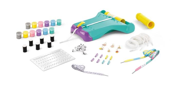Cipőfűző díszítő készlet, MAPED CREATIV "Shoelace Factory"