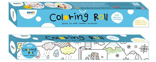 Színező tekercs, öntapadó, 31x355 cm, STICK N