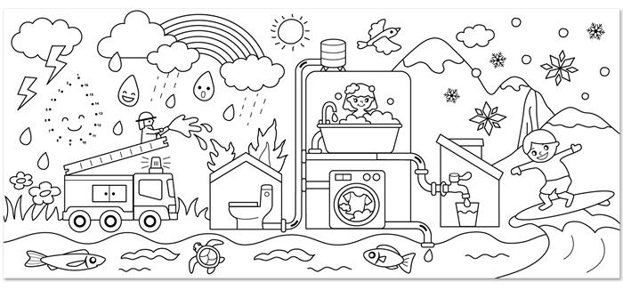 Színező tekercs, öntapadó, 31x355 cm, STICK N