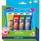 Ujjfesték, STAEDTLER "Noris® Junior 8814", Peppa malac, 4 szín