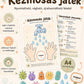 Kézmosás játék – nyomtatható higiéniai feladat (digitális PDF)