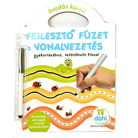 Fejlesztő füzet - Vonalvezetés - D-Toys