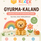 Gyurma-kaland – 14 laminálható, nyomtatható gyurmasablon digitális PDF