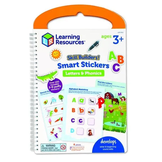 Smart Stickers Numbers, Shapes, Colours - újragasztható matricás foglalkoztató